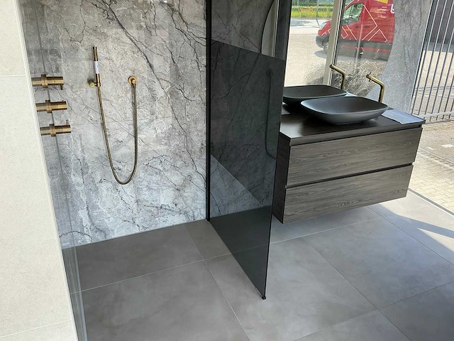 Novellini - kuadra - inloopdouche 98 x 203 cm - afbeelding 4 van  11
