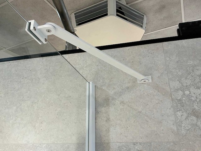 Novellini - kuadra - inloopdouche met douchewand frame 97 x 200 cm - afbeelding 6 van  12