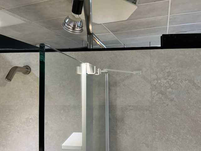 Novellini - kuadra - inloopdouche met douchewand frame 97 x 200 cm - afbeelding 7 van  12