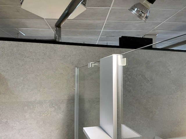 Novellini - kuadra - inloopdouche met douchewand frame 97 x 200 cm - afbeelding 8 van  12