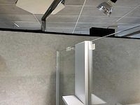 Novellini - kuadra - inloopdouche met douchewand frame 97 x 200 cm - afbeelding 8 van  12