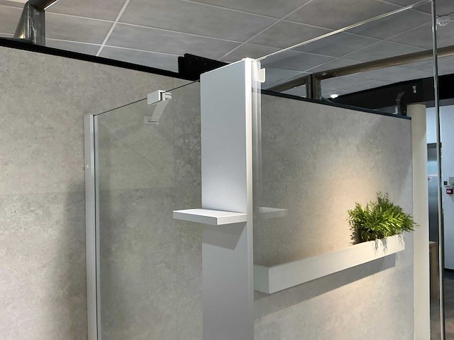 Novellini - kuadra - inloopdouche met douchewand frame 97 x 200 cm - afbeelding 9 van  12