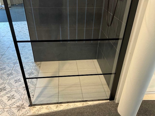 Novellini - kuadra - kuadh100-82h - inloopdouche 98 x 200 cm - afbeelding 7 van  8