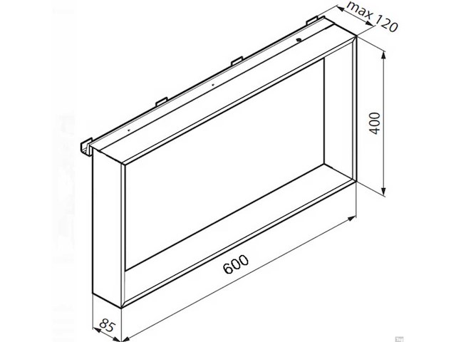 Novellini - kuadra - panchet - hangend planchet - afbeelding 3 van  5