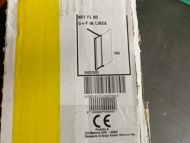 Novellini - young - douchewand 61x200 cm - afbeelding 4 van  5