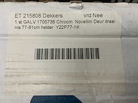 Novellini - young 2p - douchedeur 81 x 200 cm - afbeelding 2 van  3