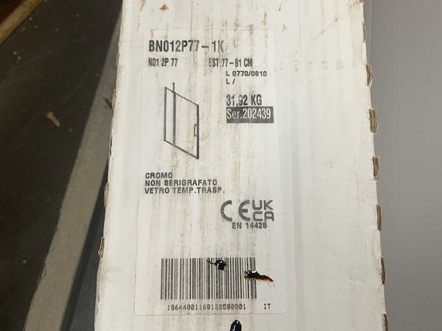 Novellini - young 2p - douchedeur 81 x 200 cm - afbeelding 3 van  3