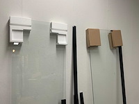 Novellini - zephyros 2p - douche & badwand schuifdeur 114x200 cm - afbeelding 2 van  9