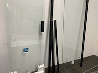 Novellini - zephyros 2p - douche & badwand schuifdeur 114x200 cm - afbeelding 3 van  9