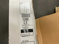 Novellini - zephyros 2p - douche & badwand schuifdeur 114x200 cm - afbeelding 7 van  9