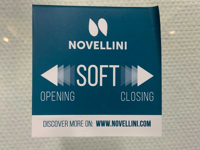 Novellini - zephyros 2p - douche & badwand schuifdeur - afbeelding 6 van  9