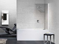 Novellini badwand 150 cm hoog - afbeelding 1 van  2