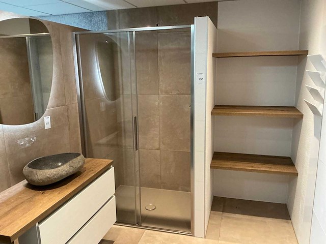 Novellini / bette douchebak met douchewand - afbeelding 1 van  5