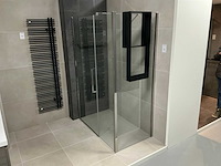 Novellini / bette douchevloer met douchewand - afbeelding 1 van  5