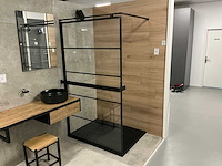 Novellini custom / kuadra douchebak met douchewand - afbeelding 6 van  6