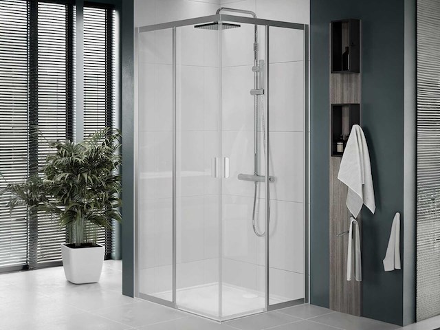 Novellini douchecabine 90x90cm - afbeelding 1 van  2
