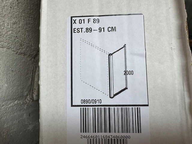 Novellini douchewand - afbeelding 3 van  3