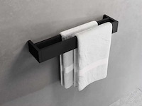 Novellini frame handdoekhouder mat zwart - afbeelding 1 van  1