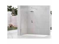 Novellini kuadra 117x210cm inloopdouche - afbeelding 1 van  3