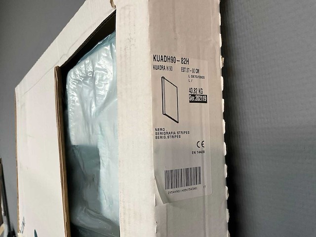 Novellini kuadra h 90 inloopdouche - afbeelding 6 van  6