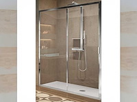 Novellini lunes 2.0 douchedeur 114-120 cm - afbeelding 1 van  2