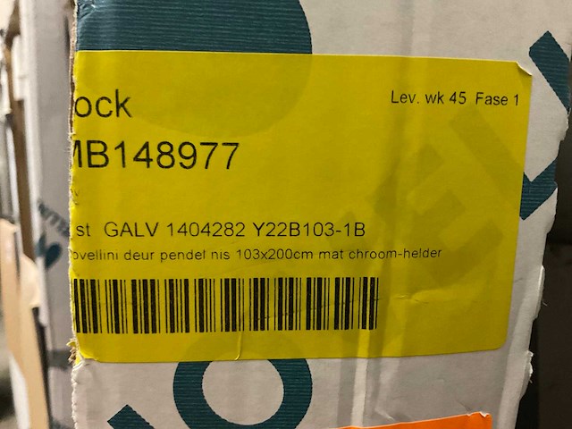 Novellini pendeldeur nis 2 delig 103-107 cm - afbeelding 4 van  4