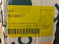 Novellini pendeldeur nis 2 delig 103-107 cm - afbeelding 4 van  4