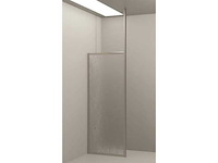 Novellini tris acryl 75 cm chroom profiel tpdf75-23b spatscherm - afbeelding 1 van  4