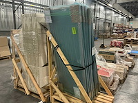 Novellini tris acryl 75 cm chroom profiel tpdf75-23b spatscherm - afbeelding 2 van  4