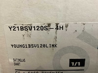 Novellini young 1bsv links 120x151.6cm 2-delig klapbadscherm - afbeelding 3 van  4