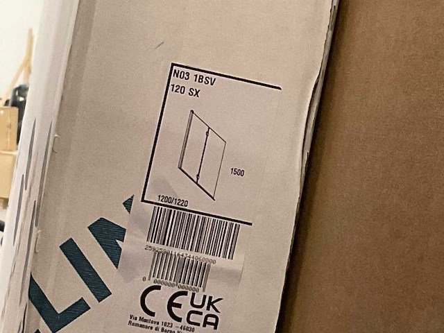 Novellini young 1bsv links 120x151.6cm 2-delig klapbadscherm - afbeelding 4 van  4