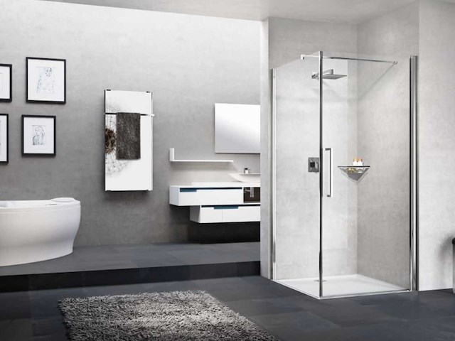 Novellini young zijwand 104cm - afbeelding 1 van  3