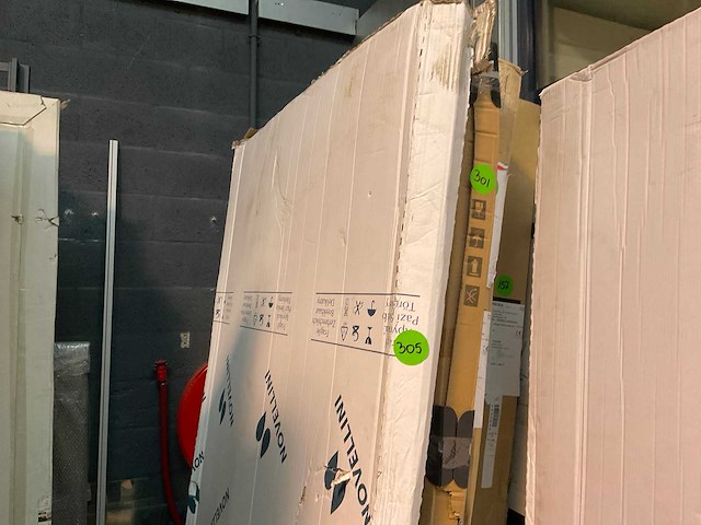 Novellini young zijwand 104cm - afbeelding 2 van  3