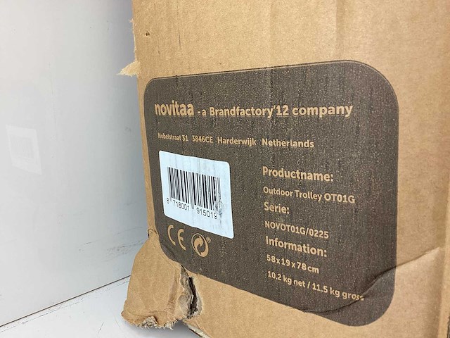 Novitaa - bolderkar opvouwbaar - afbeelding 3 van  3