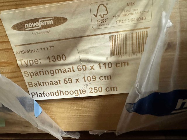 Novoferm 1300 vlieringtrap - afbeelding 3 van  6