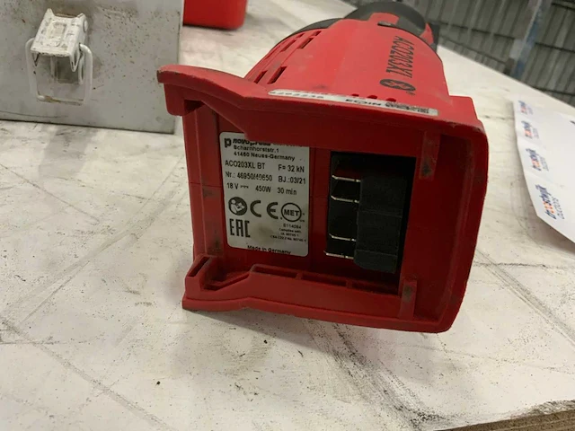 Novopress ac0203xl accupersbek body met 3 persbekken - afbeelding 7 van  7