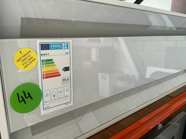 Novy 898 afzuigkap inbouw model met randafzuiging - afbeelding 2 van  4