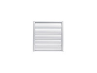 Novy aluminium buitenmuurrooster mge 150mm - afbeelding 2 van  2