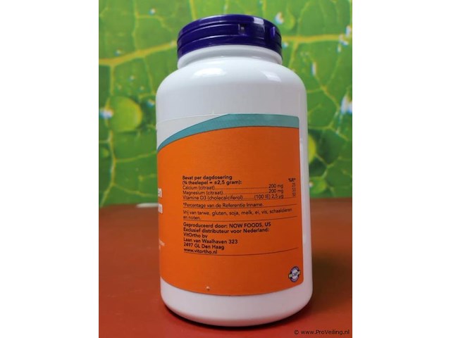Now voedingssupplementen, diverse soorten o.a. calcium en magnesium 1:1 poeder & maca - afbeelding 9 van  14
