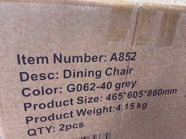 Nowy eetkamerstoel (4x) - afbeelding 10 van  13