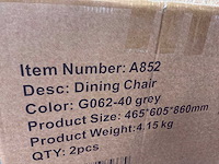 Nowy eetkamerstoel (4x) - afbeelding 10 van  13