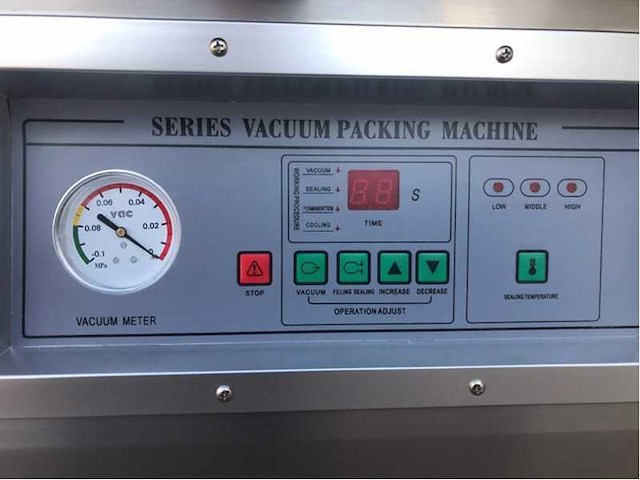 Noypack dz400-2sb double chamber vacuümmachine - afbeelding 10 van  12