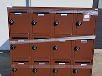 (ns materiaal) 2x 12-deurs lockerkast, olssen - afbeelding 1 van  7