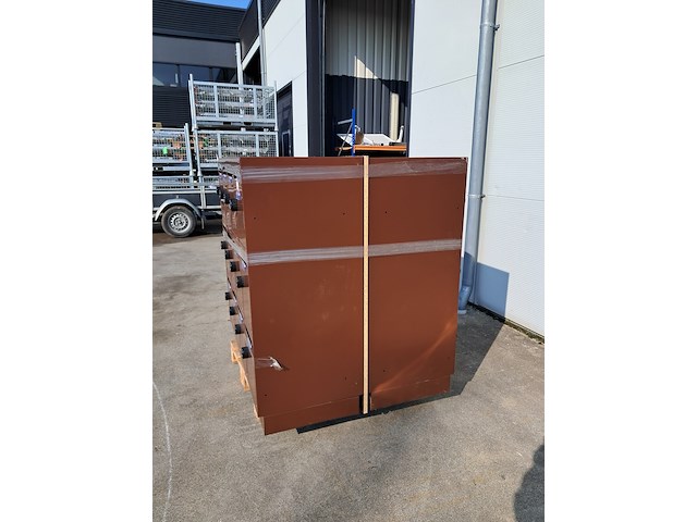 (ns materiaal) 2x 12-deurs lockerkast, olssen - afbeelding 2 van  7