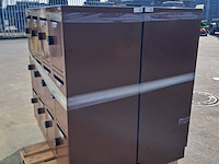 (ns materiaal) 2x 12-deurs lockerkast, olssen - afbeelding 4 van  7