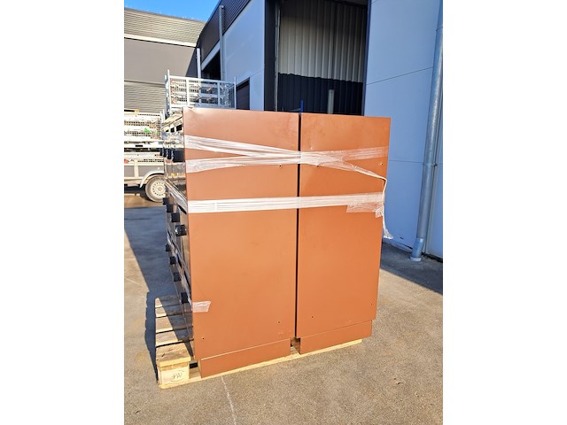 (ns materiaal) 2x 12-deurs lockerkast, olssen - afbeelding 2 van  7