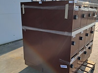 (ns materiaal) 2x 12-deurs lockerkast, olssen - afbeelding 4 van  7