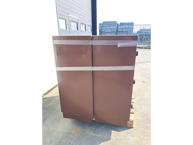 (ns materiaal) 2x 12-deurs lockerkast, olssen - afbeelding 4 van  7