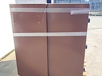 (ns materiaal) 2x 12-deurs lockerkast, olssen - afbeelding 4 van  7