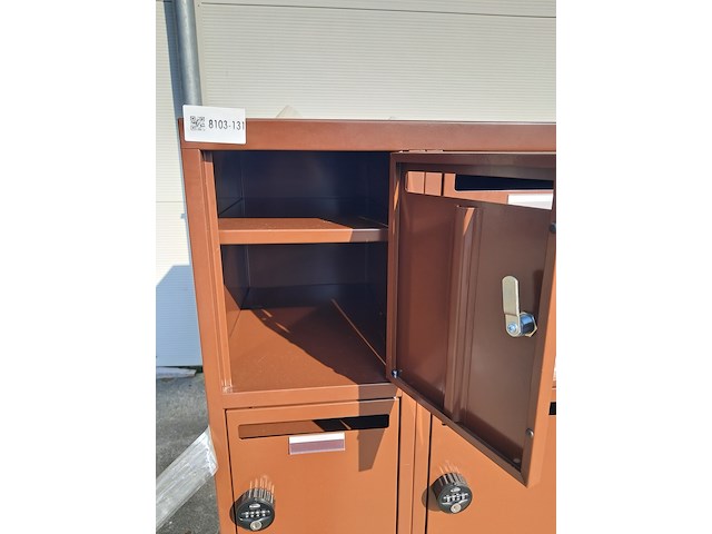 (ns materiaal) 2x 12-deurs lockerkast, olssen - afbeelding 6 van  7